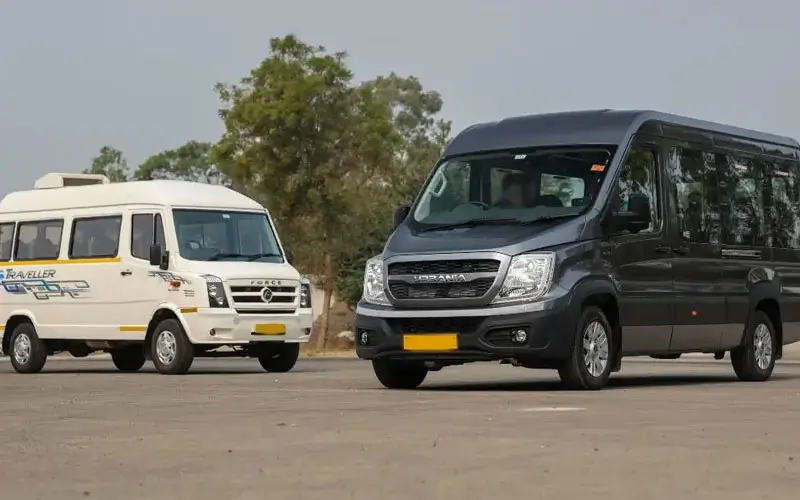 Force Urbania vs Tempo Traveller